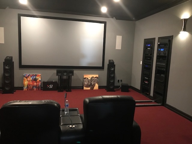 Projector and streaming equipment install for home, church, office 