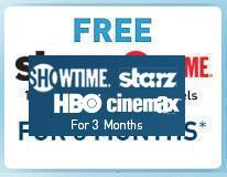free HBO, Starz and Showtime with new directv installation in Sherman