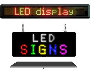mixed color led sings for indoor and outdoor